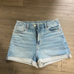 American Eagle Curvy mom jean shorts